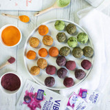 Superfood rainbow energy balls