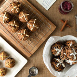 30-min gluten-free hot cross muffins