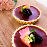 No-bake summer berry tart