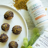 10-min salted caramel truffles with Maca