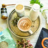 Maca chai with DIY hemp mylk