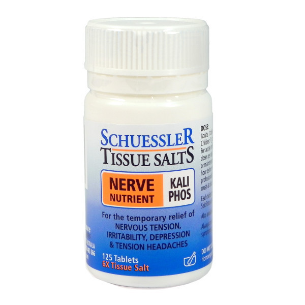 Buy KALI PHOS Nerve Nutrient Tablets by Schuessler Tissue Salts I HealthPost NZ