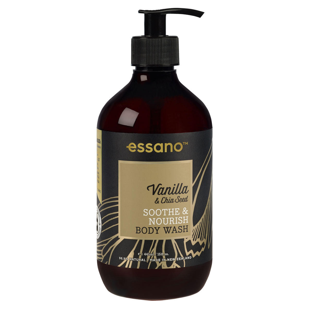 Buy Body Wash Vanilla + Chia Seed by Essano I HealthPost NZ