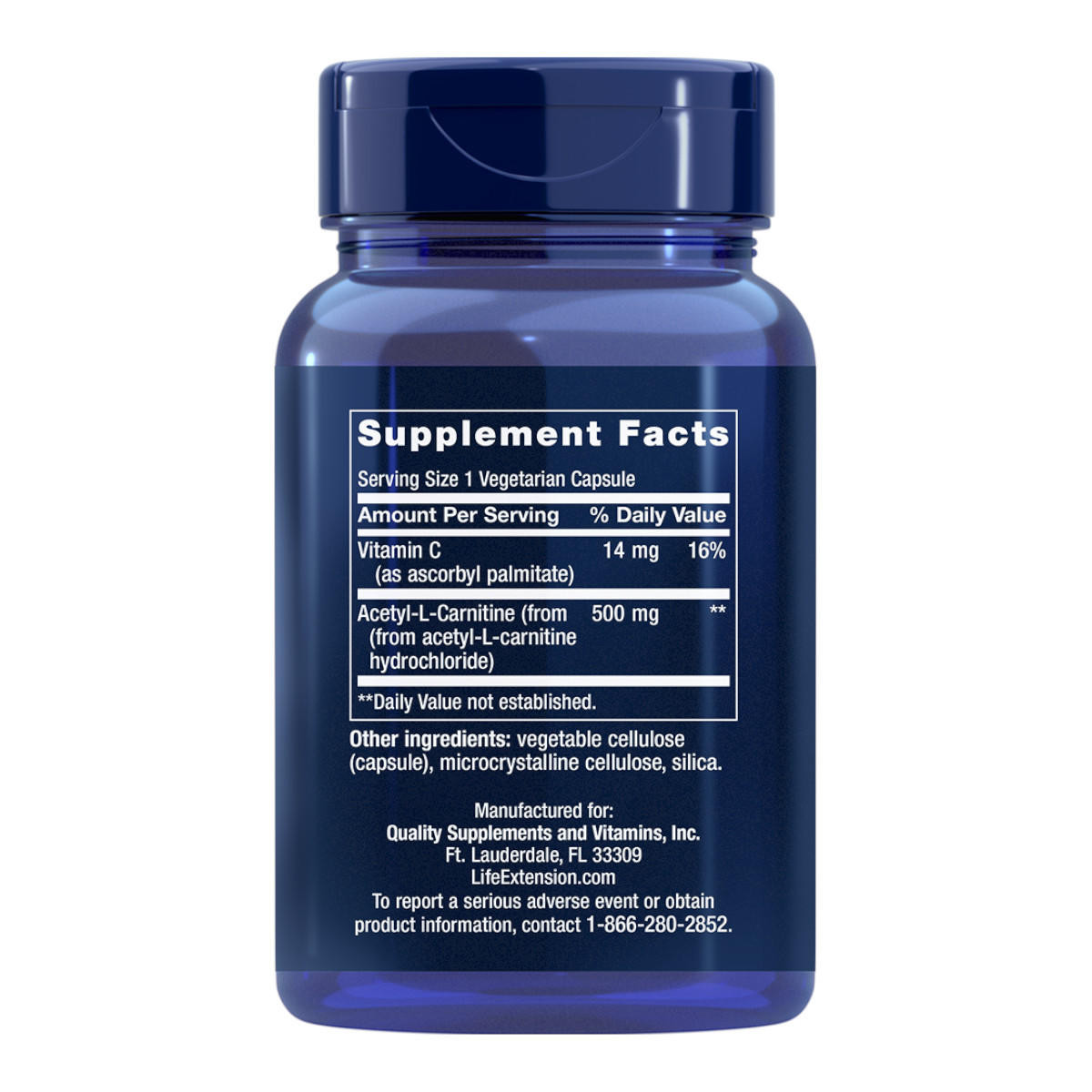 Buy AcetylLCarnitine by Life Extension I HealthPost NZ