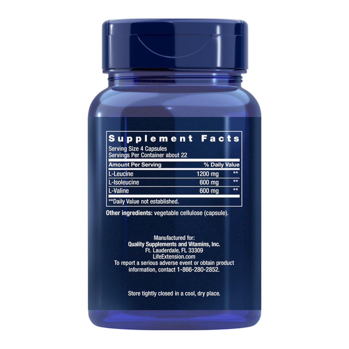 Buy Branched Chain Amino Acids by Life Extension I HealthPost NZ