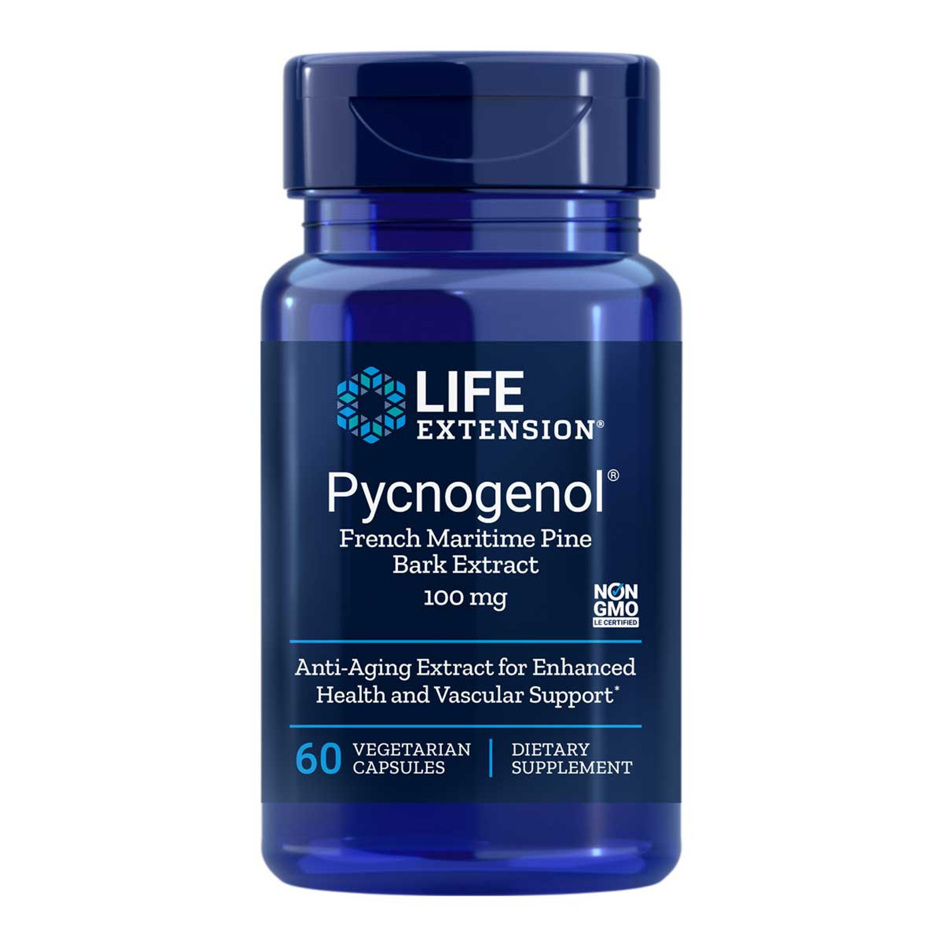 Buy Pycnogenol French Maritime Pine Bark Extract by Life Extension I