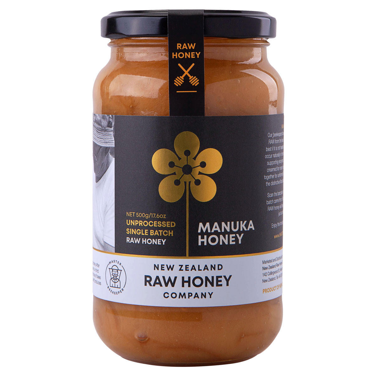 Buy RAW Manuka Honey MGO152+ by New Zealand Raw Honey Company I
