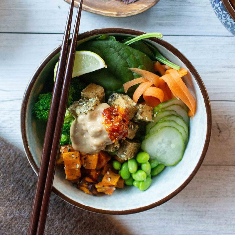 Chilli Satay Tofu Bowl HealthPost NZ
