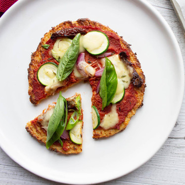 Cauliflower Base Mini Pizzas