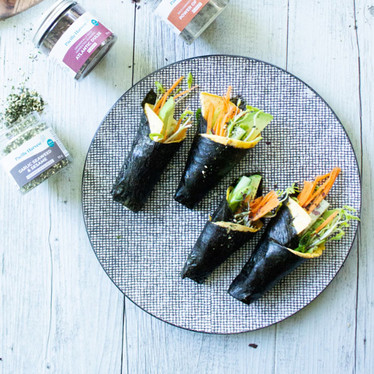 Keto sushi cone