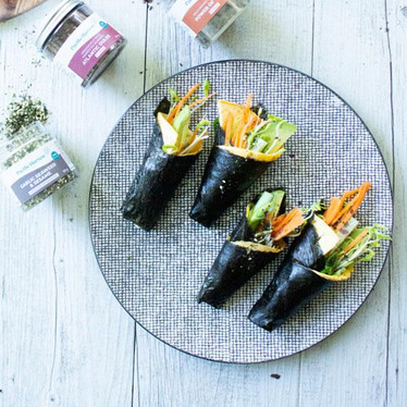 Keto sushi cone