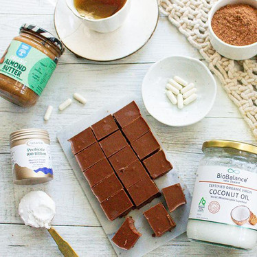 Probiotic goodness almond butter fudge