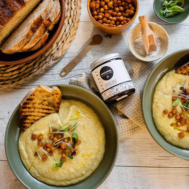 Quick, easy roasted leek and potato soup