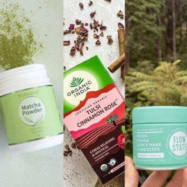 Teas, tonics, lattes & brews for your wellness ritual