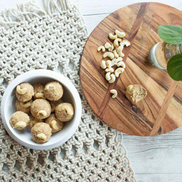 Cashew Caramel Cookie Dough Bites