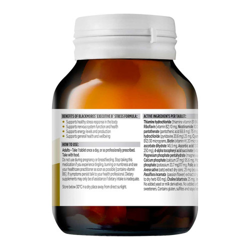 Buy Executive B Stress Formula by Blackmores I HealthPost NZ