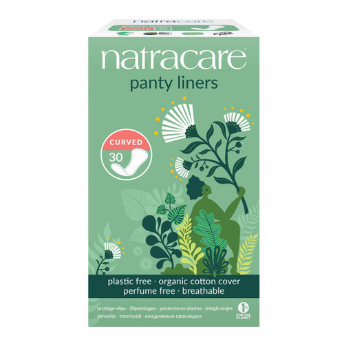 Natracare Panty Liners Curved