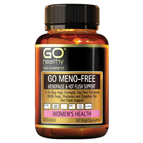 GO Healthy Go Meno-Free - Menopause and Hot Flush Support