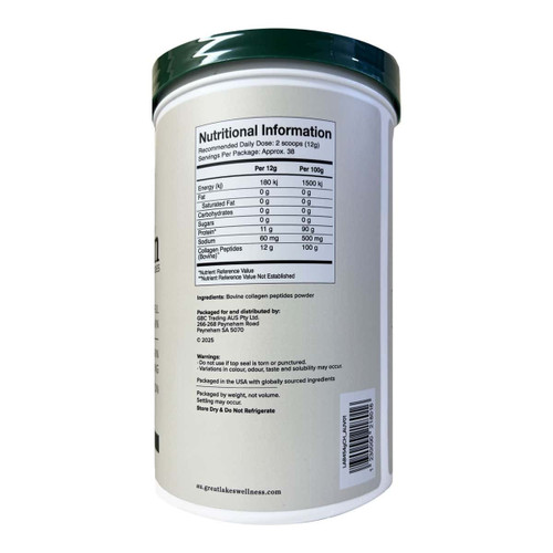 Great Lakes Gelatin Quick Dissolve Collagen Peptides 