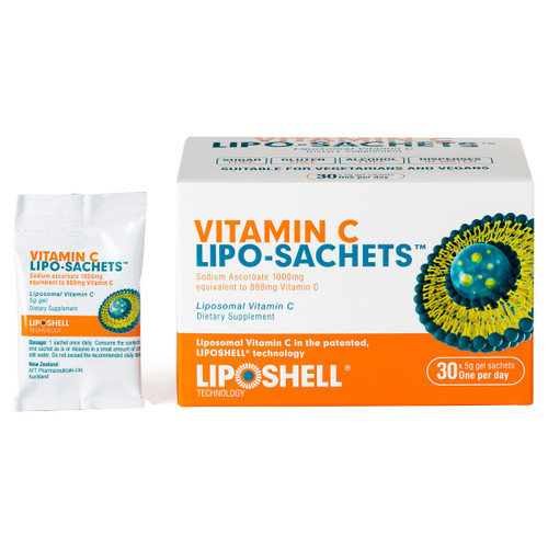 LIPOSHELL Technology Vitamin C Lipo-sachets