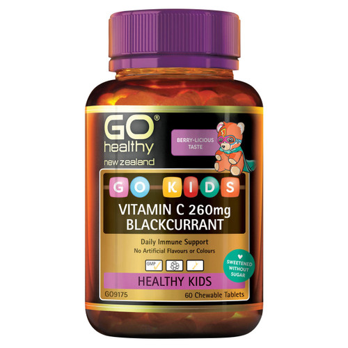 GO Healthy GO Kids Vitamin C Blackcurrant
