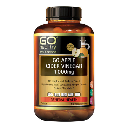 GO Healthy GO Apple Cider Vinegar 1,000mg