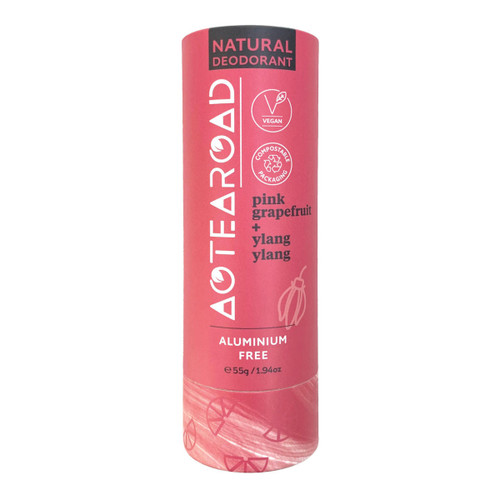 Aotearoad Ylang Ylang Pink Grapefruit Natural Deodorant