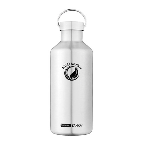 Melrose 12 oz (350 ml) Double Wall Stainless Steel Bottle Brushed Stainless Steel, Nickel