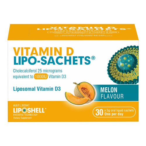 Lipo-Sachets Vitamin D Lipo-Sachets 1000IU 