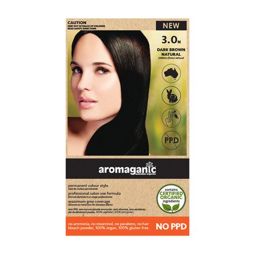 Aromaganic Dark Brown Hair Dye 3N