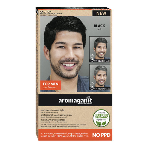Glamorize Pro Dye Creme Colour Hair Dye for Men Shade, 1 - Black