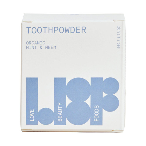 Love Beauty Foods Toothpowder - Organic Mint and Neem