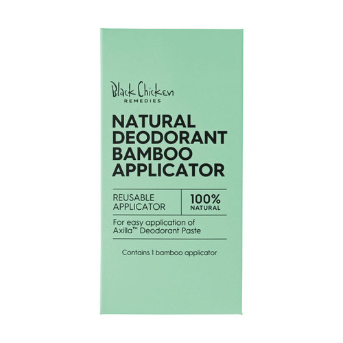 Black Chicken Remedies Natural Deodorant Bamboo Applicator