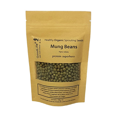 Goodlife Organic Mung Bean Sprouting Seeds