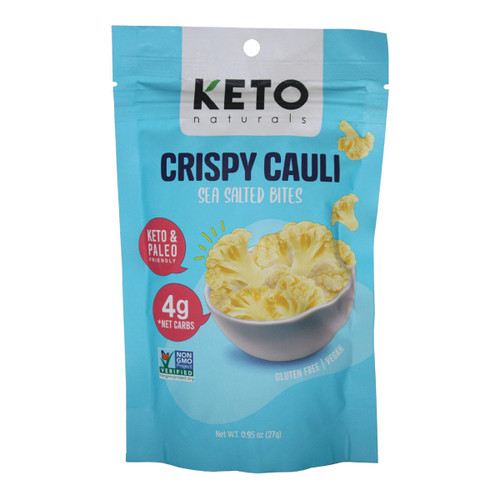 KETO Naturals Keto Crispy Cauli Bites Sea Salt