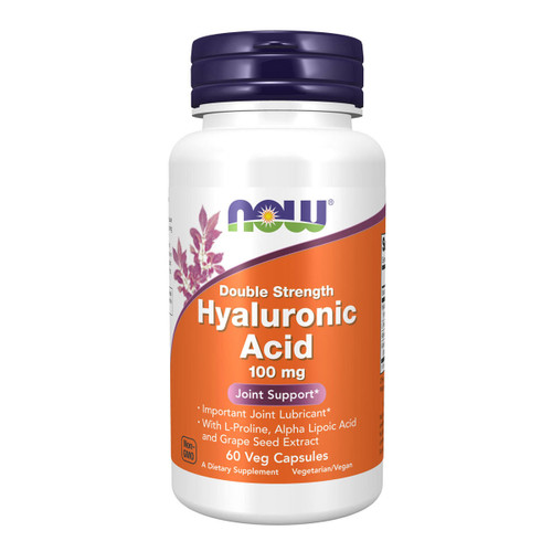 NOW foods Hyaluronic Acid Double Strength 100mg