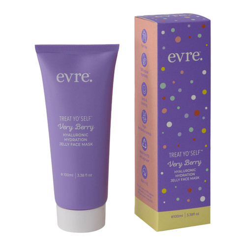 evre Treat YoSelf Very Berry Hyaluronic Hydration Jelly Face Mask