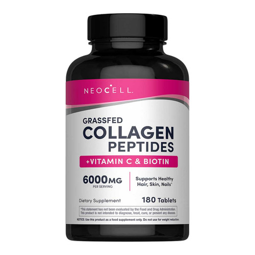 NeoCell Grassfed Collagen Peptides + Vitamin C & Biotin 