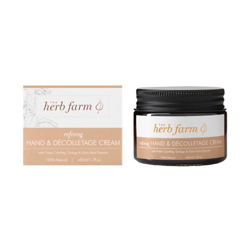 The Herb Farm Refining Hand & Decolletage Cream 