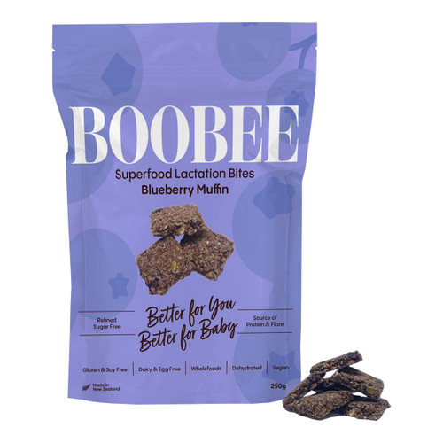 BOOBEE Superfood Lactation Bites - Blueberry Muffin 