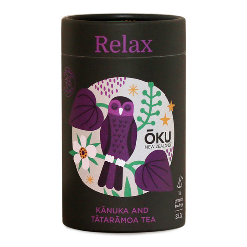 OKU NZ Relax Kanuka and Tataramoa Tea 