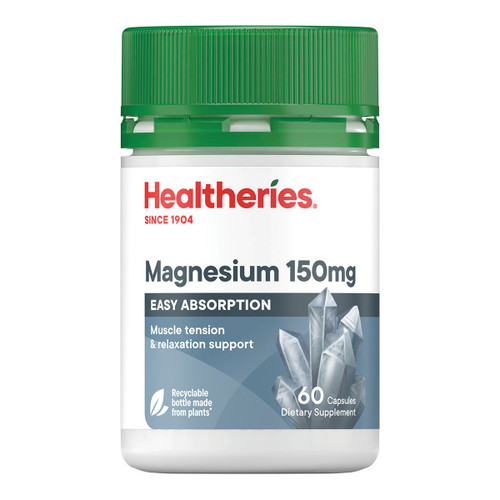 Healtheries Magnesium 150mg Easy Absorbtion 