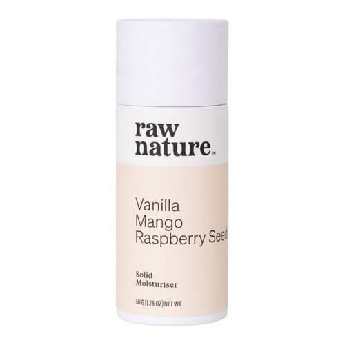 raw nature Vanilla Mango Raspberry Seed Solid Moisturiser 