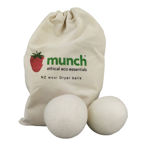 Munch Dryer Balls - NZ Wool 