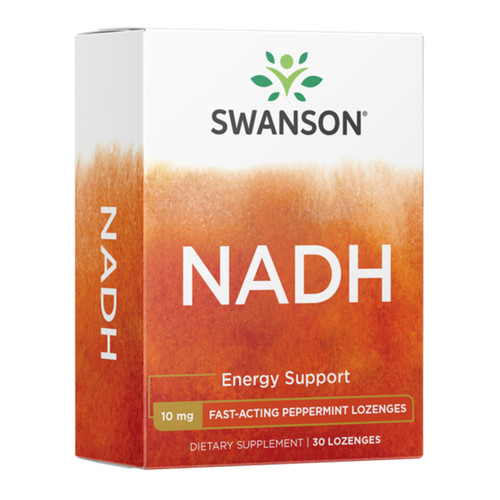 Swanson NADH - Fast-Acting Peppermint Lozenges 