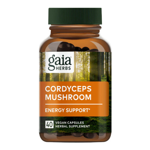Gaia Herbs Cordyceps Mushroom Energy Support 