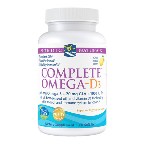 Nordic Naturals Complete Omega-D3 