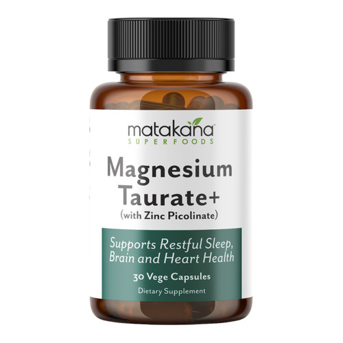 Matakana Superfoods Magnesium Taurate with Zinc Picolinate 