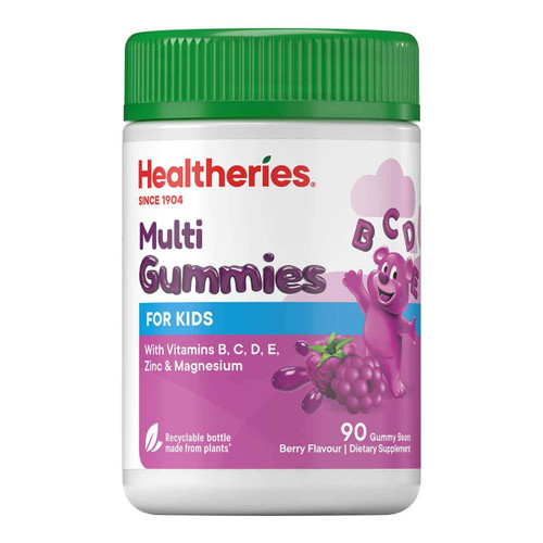 Healtheries Multi Gummies For Kids - Berry Flavour 