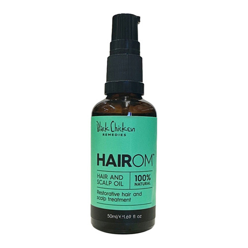 Black Chicken Remedies HairOM - Restorative Hair and Scalp Oil 